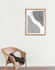 Cuadro abstracto moderno para oficina y sala | IAB-010