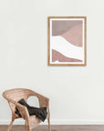 Cuadro abstracto moderno para recámara y sala | IAB-013