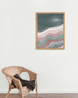 Cuadro abstracto moderno para comedor y entrada & recibidor | IAB-023