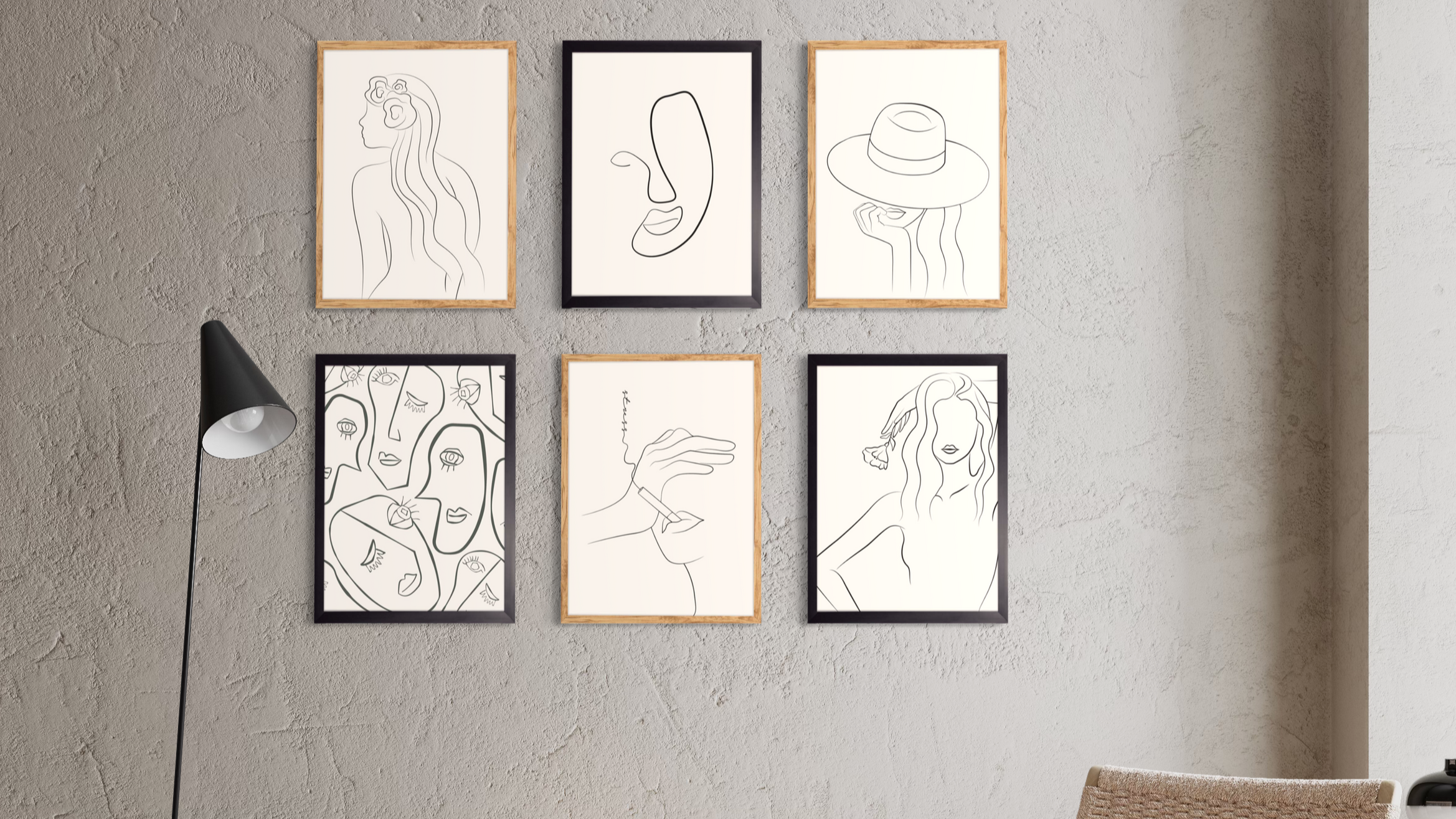 Gallery_Wall_SiluetasenLinea