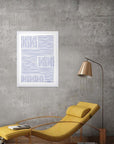 Bastidor: cuadro decorativo, vista 4 (blanco ambiente)
