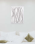 Brisa Gris: cuadro decorativo, vista 4 (blanco ambiente)