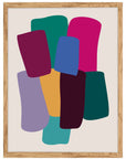 Confeti: cuadro decorativo, vista 6 (madera)
