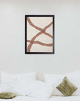Cruce: cuadro decorativo, vista 2 (negro ambiente)