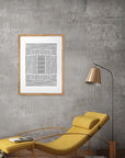 Cuadratura: cuadro decorativo, vista 6 (madera ambiente)