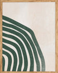 Curvas de Nivel: cuadro decorativo, vista 5 (madera)