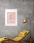 Dédalo: cuadro decorativo, vista 4 (blanco ambiente)