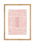 Dédalo: cuadro decorativo, vista 5 (madera)