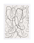 Entreverado: cuadro decorativo, vista 3 (blanco)