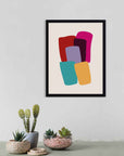 Fardos: cuadro decorativo, vista 2 (negro)