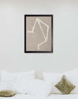 Libra: cuadro decorativo, vista 2 (negro ambiente)