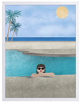 Oasis: cuadro decorativo, vista 6 (blanco)