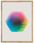 Panal: cuadro decorativo, vista 6 (madera)