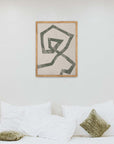 Pentágono: cuadro decorativo, vista 6 (madera ambiente)