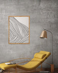 Pliegues: cuadro decorativo, vista 4 (madera render)