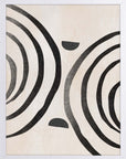 Remolino: cuadro decorativo, vista 5 (blanco)