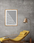 Ritmo: cuadro decorativo, vista 6 (madera ambiente)