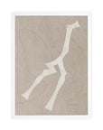 Tauro: cuadro decorativo, vista 3 (blanco)