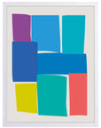 Tejas: cuadro decorativo, vista 5 (blanco)