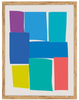 Tejas: cuadro decorativo, vista 6 (madera)