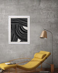 Vorágine: cuadro decorativo, vista 2 (blanco render)