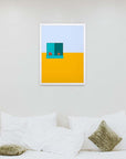 Alféizar: cuadro decorativo, vista 6 (blanco render)