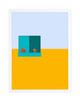 Alféizar: cuadro decorativo, vista 4 (blanco)