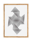 Aspas: cuadro decorativo, vista 7 (madera)