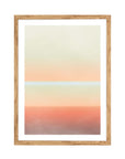 Atardecer Costero: cuadro decorativo, vista 7 (madera)