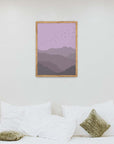 Bandada: cuadro decorativo, vista 9 (madera render)
