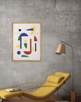 Bauhaus Vivo: cuadro decorativo, vista 9 (madera render)
