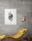 Binario: cuadro decorativo, vista 6 (blanco render)