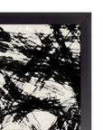 Caleidoscopio: cuadro decorativo, vista 2 (negro detalle)