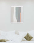 Cascada Gris: cuadro decorativo, vista 6 (blanco render)