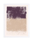 Ciruela y Arena: cuadro decorativo, vista 4 (blanco)