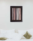 Ciruelo: cuadro decorativo, vista 3 (negro render)