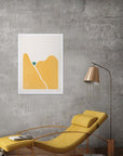 Colinas de Maíz: cuadro decorativo, vista 6 (blanco render)