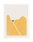 Colinas de Maíz: cuadro decorativo, vista 4 (blanco)