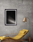 Cometa: cuadro decorativo, vista 3 (negro render)