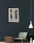 Cuentas: cuadro decorativo, vista 3 (negro render)