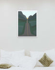 Desfiladero: cuadro decorativo, vista 6 (blanco render)
