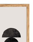 Dúo Negro: cuadro decorativo, vista 8 (madera detalle)