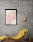 Enlace: cuadro decorativo, vista 3 (negro render)
