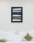 Escarcha: cuadro decorativo, vista 6 (blanco render)