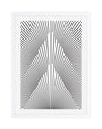 Fuga: cuadro decorativo, vista 4 (blanco)