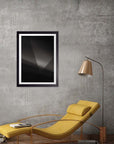 Haz de Luz: cuadro decorativo, vista 3 (negro render)
