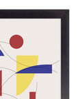 Kermés: cuadro decorativo, vista 2 (negro detalle)