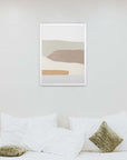 Mesetas: cuadro decorativo, vista 6 (blanco render)