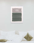 Musgo: cuadro decorativo, vista 6 (blanco render)