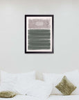 Musgo: cuadro decorativo, vista 3 (negro render)